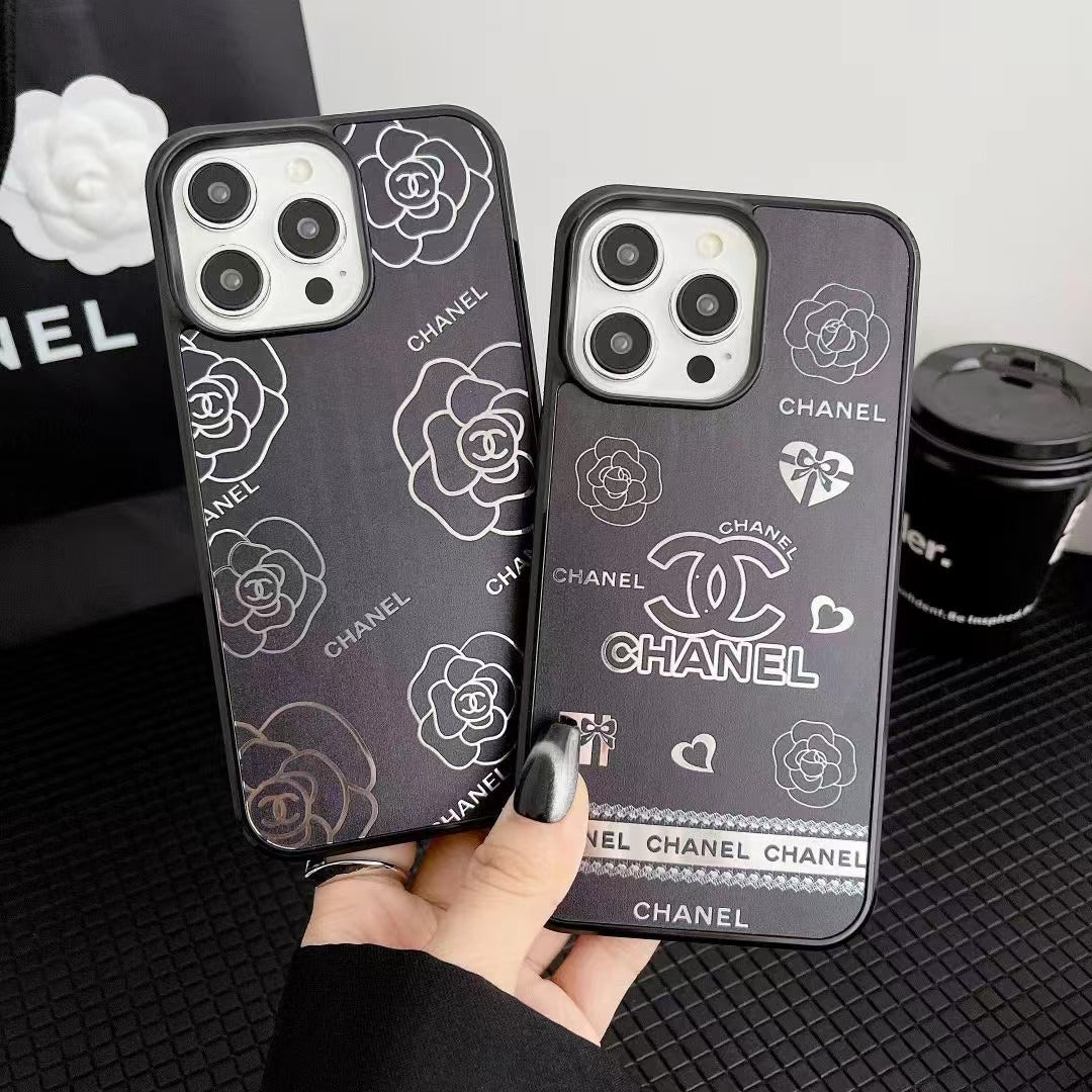 Flower Printed MagSafe Phone Case For iPhone