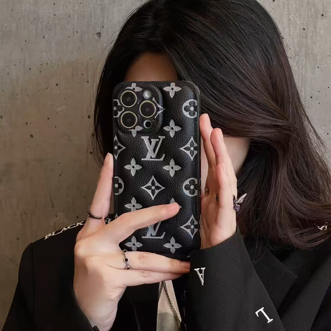 Full Black Phone Case For iPhone