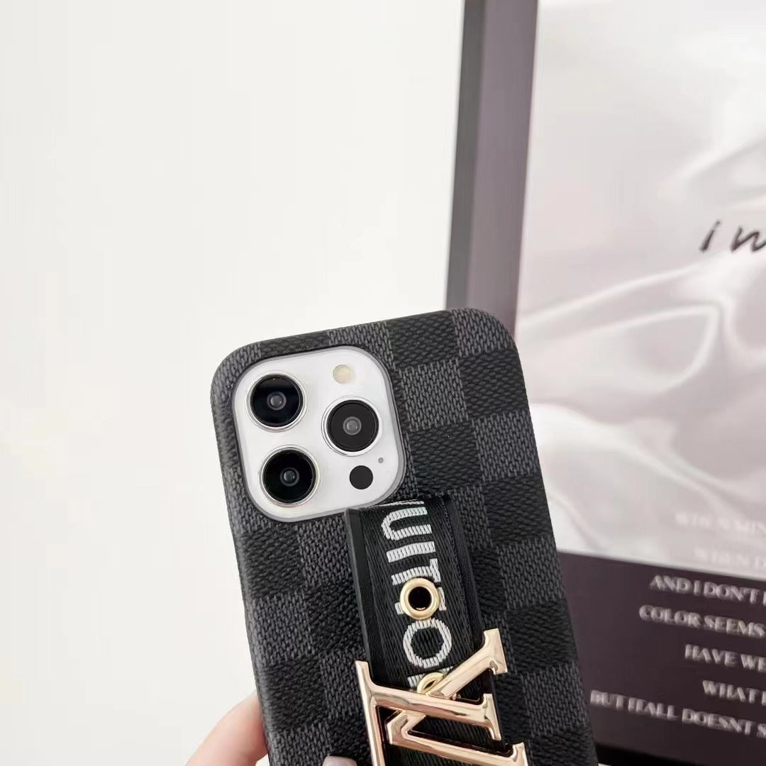 Klassische Handyhülle mit Nähten für das iPhone