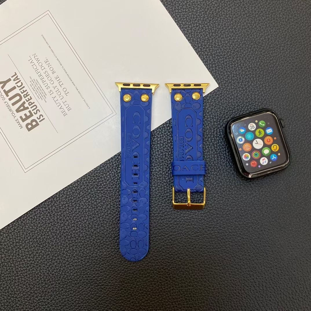 Herbstliche coole Lederarmbänder für die Apple Watch