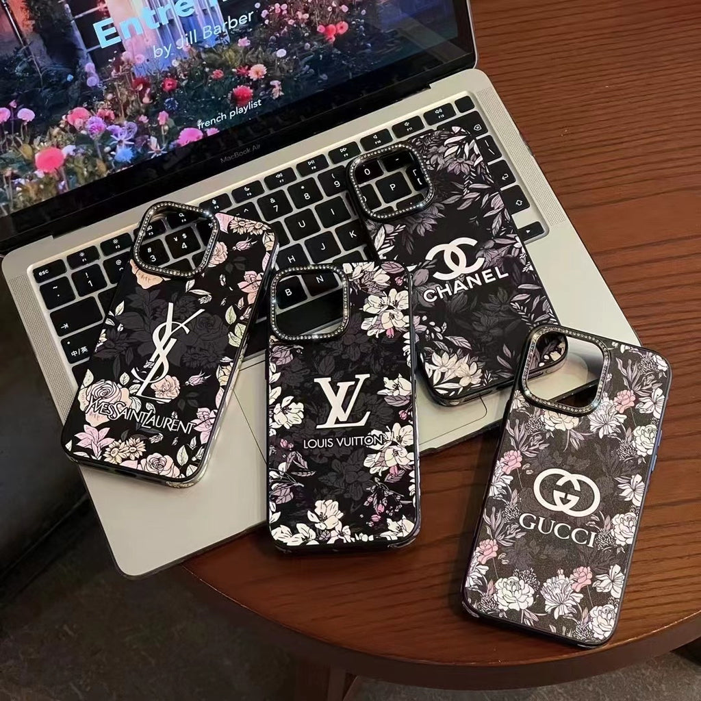 Blumen Design Handyhülle für iPhone
