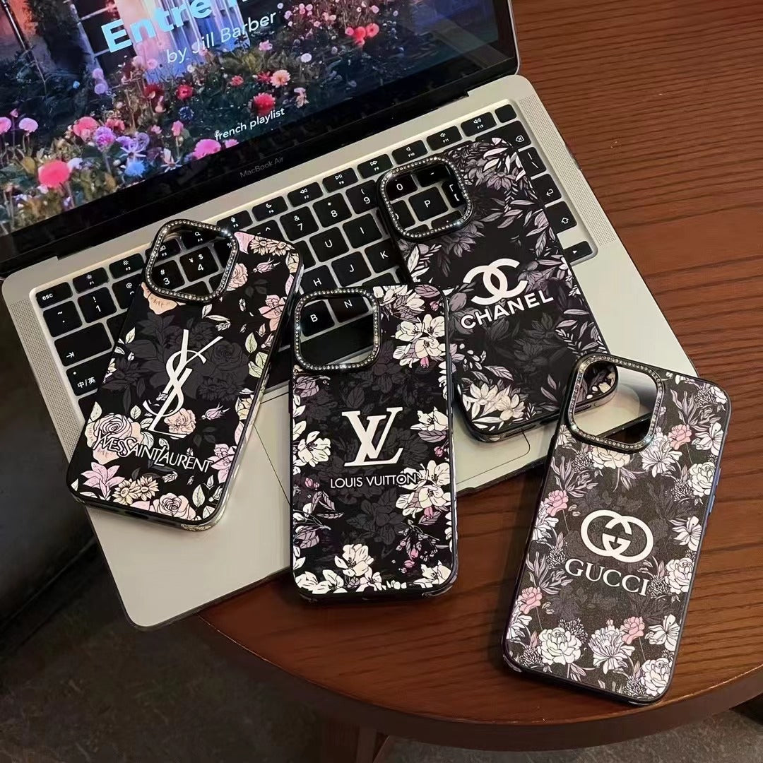 Flowers Design Phone Case For iPhone