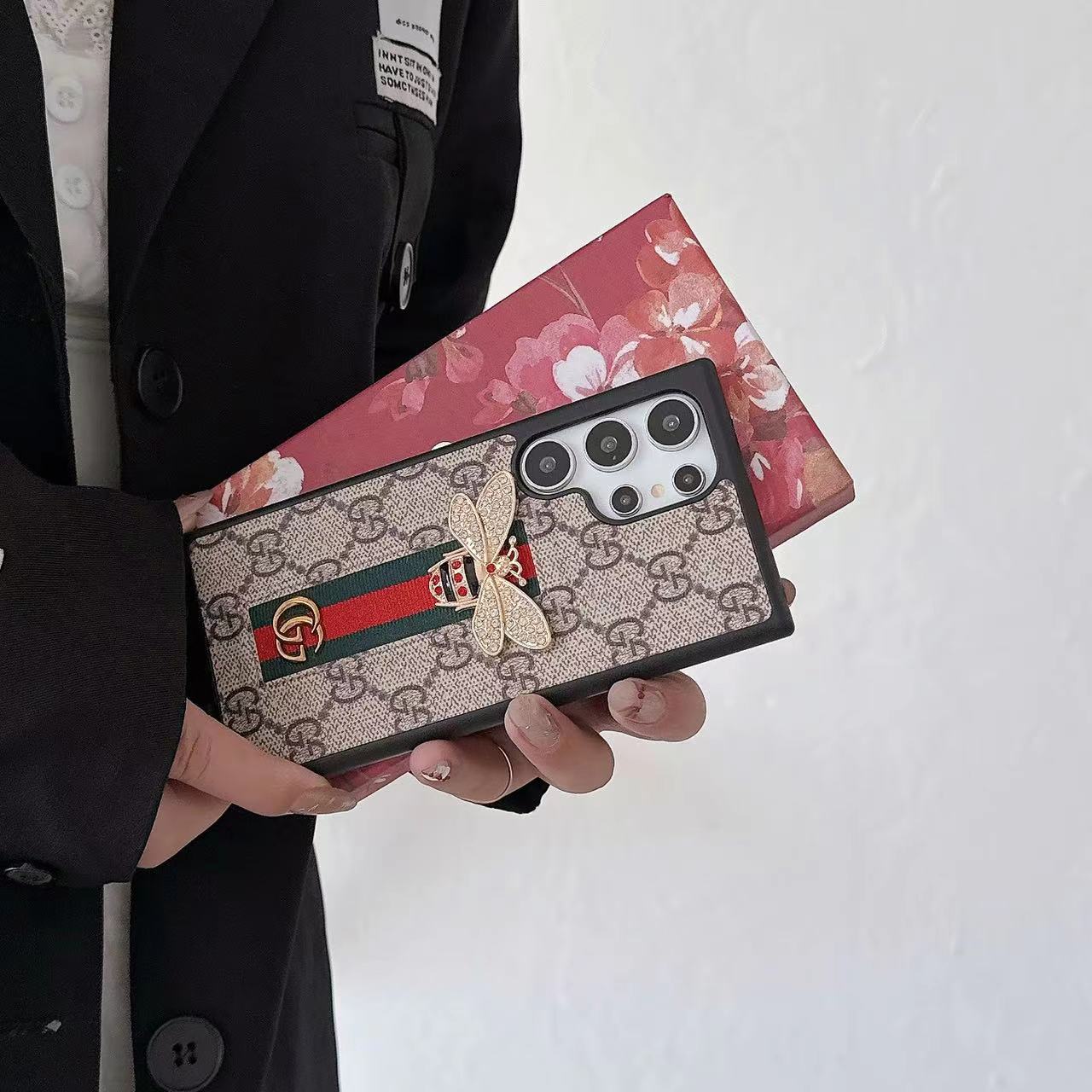 Custodia Galaxy con design ape per Samsung 