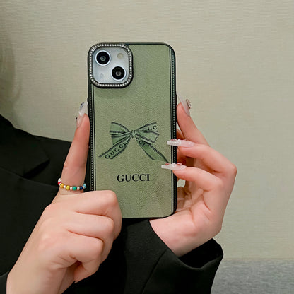 Green Bling Phone Case For iPhone