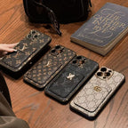 Brown Letters Phone Case For iPhone
