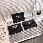 New Black Card Holder Coin Wallet