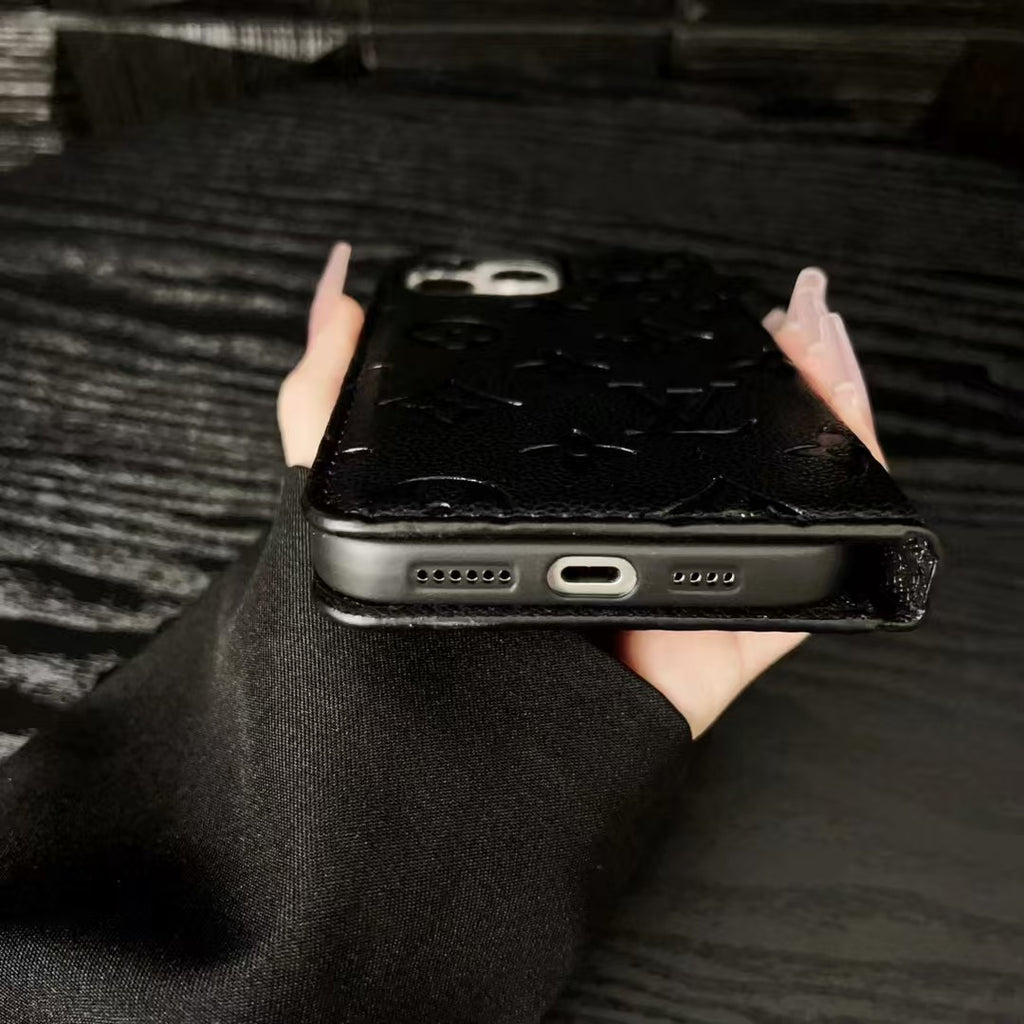 Vollständig trendige Leder-Telefonhülle für das iPhone