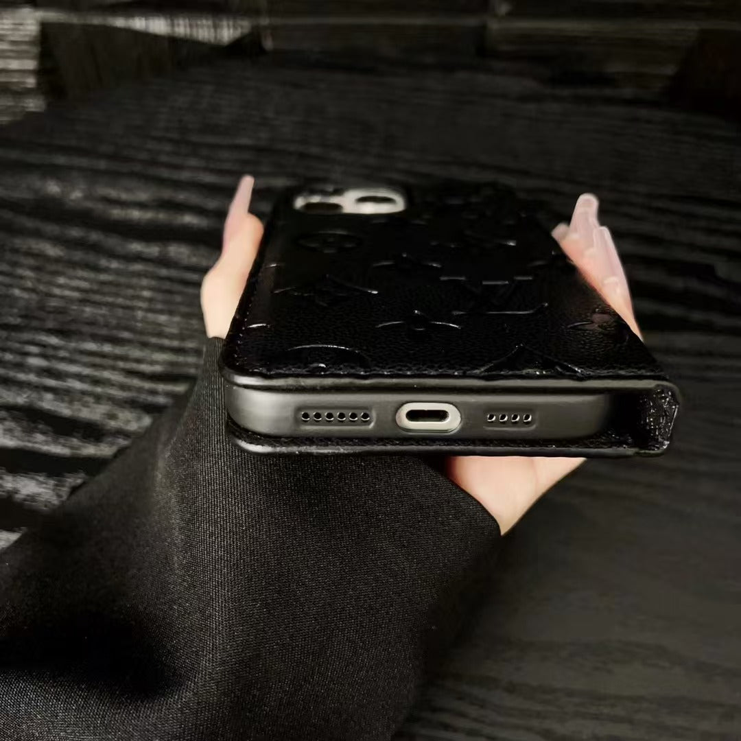 Vollständig trendige Leder-Telefonhülle für das iPhone