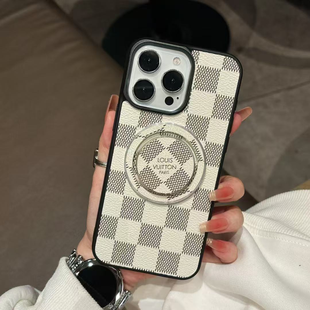 Fashion Grid MagSafe Phone Case For iPhone