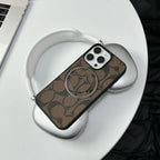 Texture Holder MagSafe Phone Case For iPhone