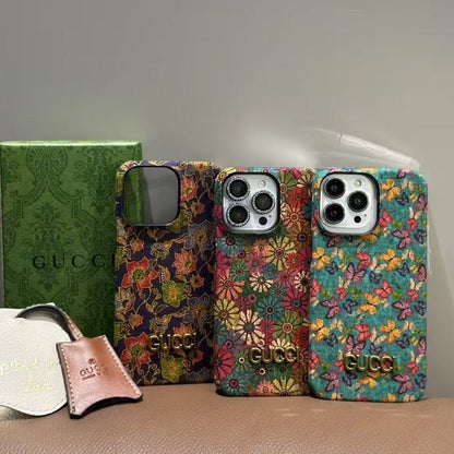 Trendy Flowers Style Phone Case For iPhone