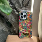 Trendy Flowers Style Phone Case For iPhone