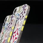White Design MagSafe Phone Case For iPhone