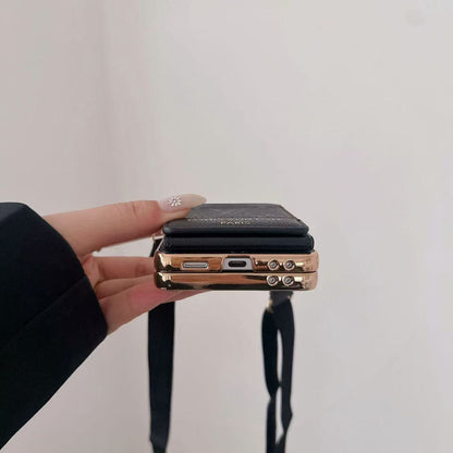 Letter Holster Card Wallet Case For Samsung