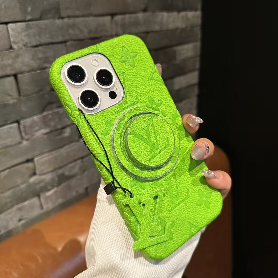 Colorful Holder MagSafe Phone Case For iPhone