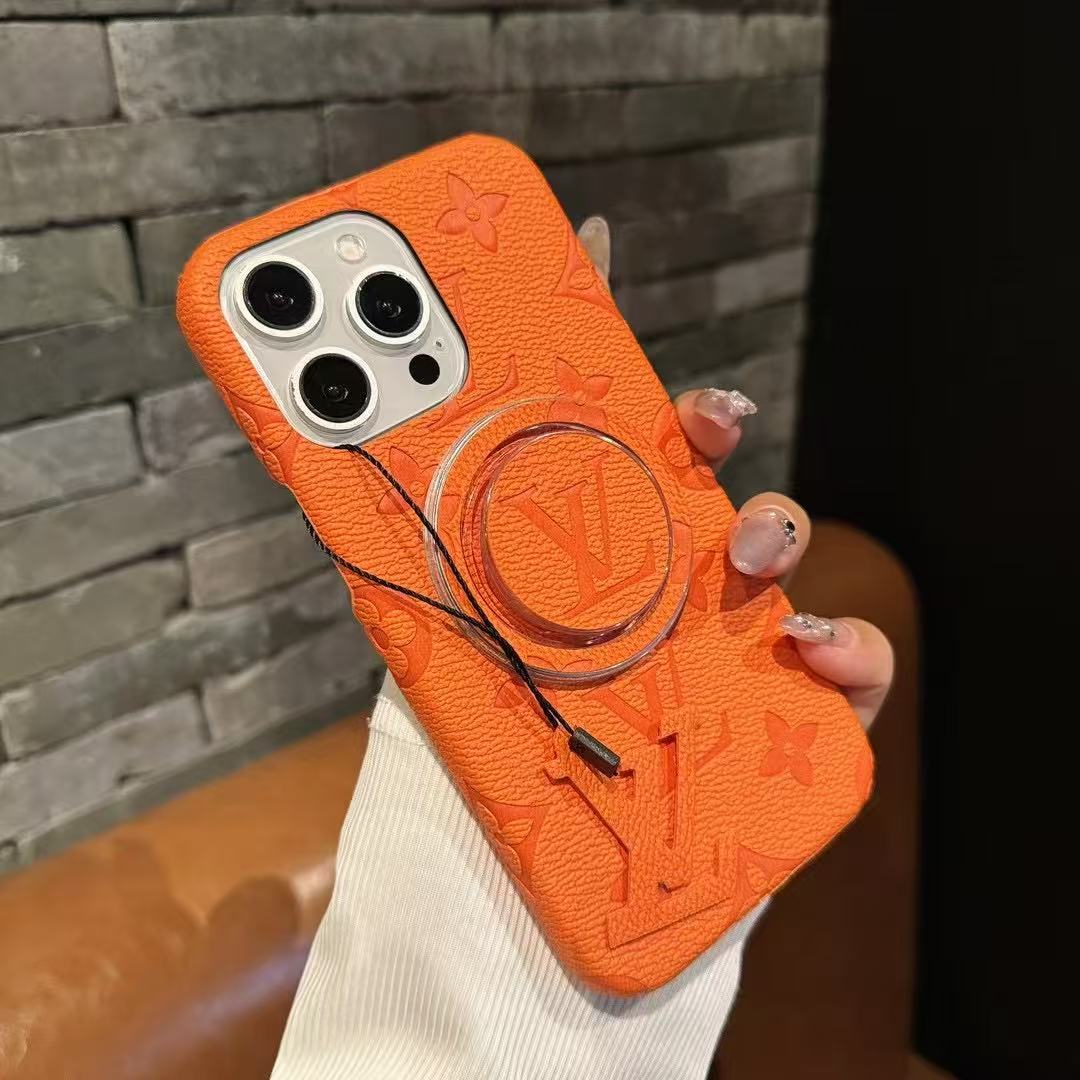 Colorful Holder MagSafe Phone Case For iPhone