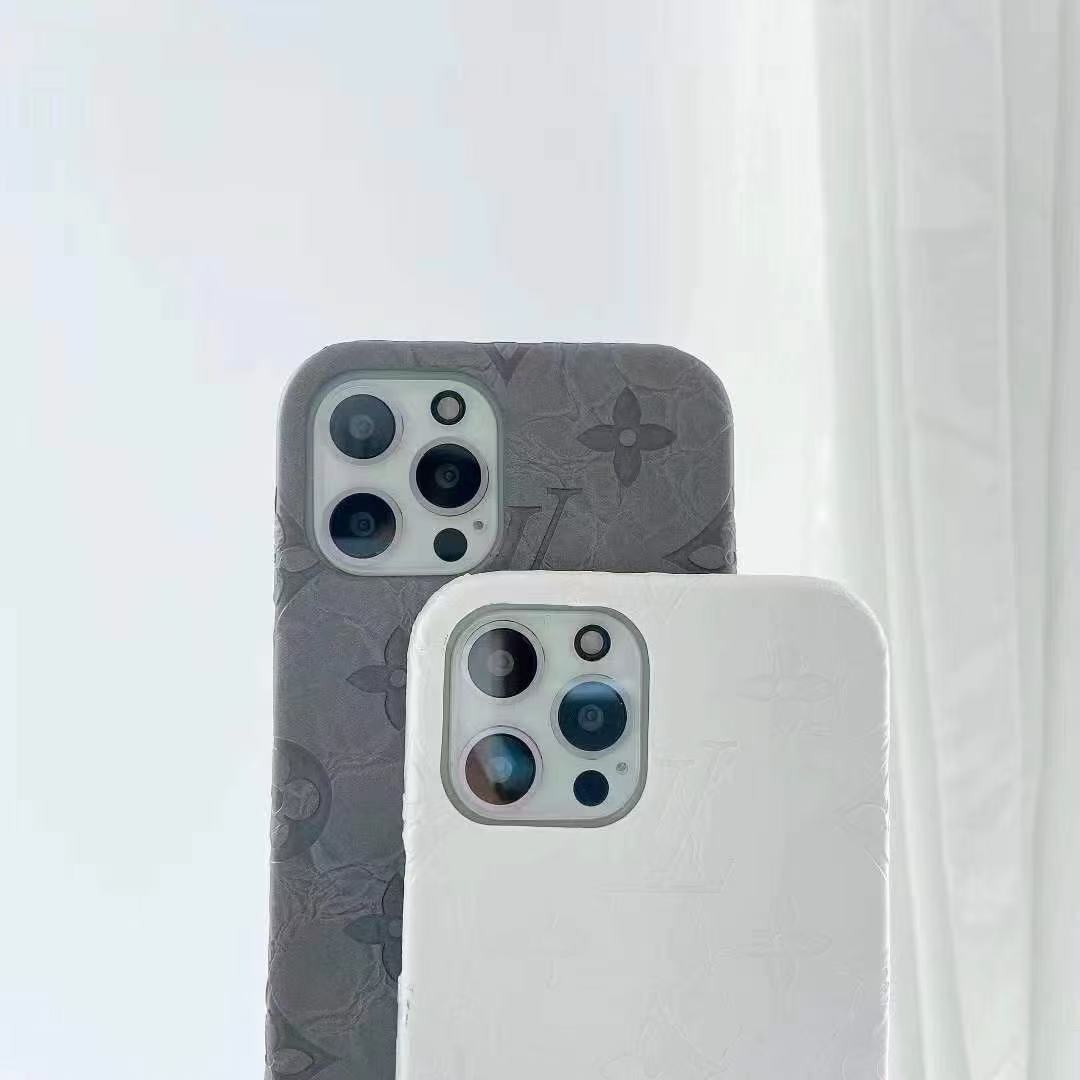 Custodia per telefono con texture alla moda per iPhone