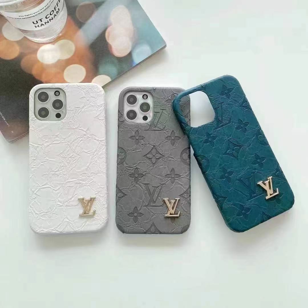 Custodia per telefono con texture alla moda per iPhone