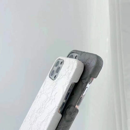 Custodia per telefono con texture alla moda per iPhone