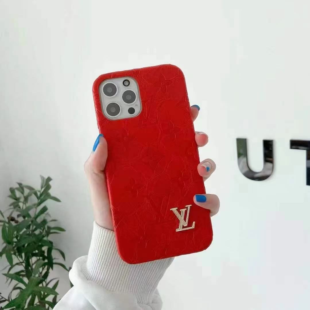 Custodia per telefono con texture alla moda per iPhone