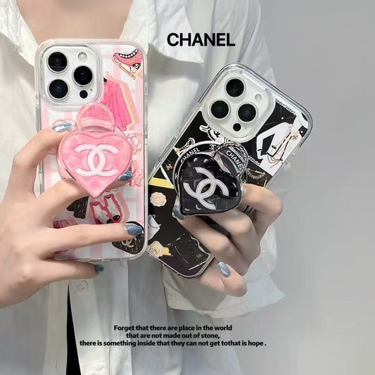 Custodia con supporto magnetico alla moda per iPhone