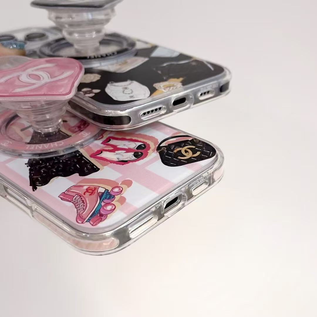 Custodia con supporto magnetico alla moda per iPhone