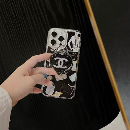 Custodia con supporto magnetico alla moda per iPhone