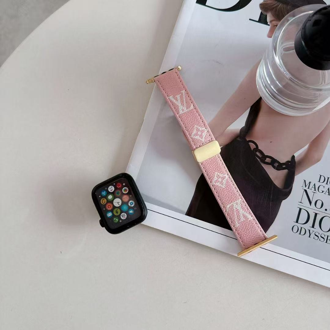 Nuovi cinturini in pelle con fibbia a farfalla per Apple Watch
