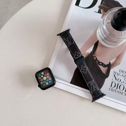 Nuovi cinturini in pelle con fibbia a farfalla per Apple Watch