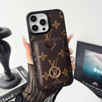 Fashion Card Holder Phone Case For iPhone