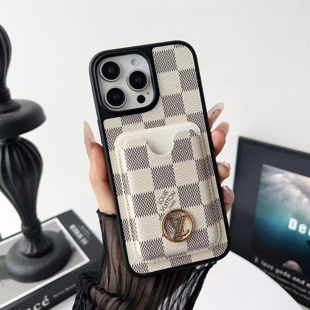 Letter Card Holder Galaxy Case For Samsung