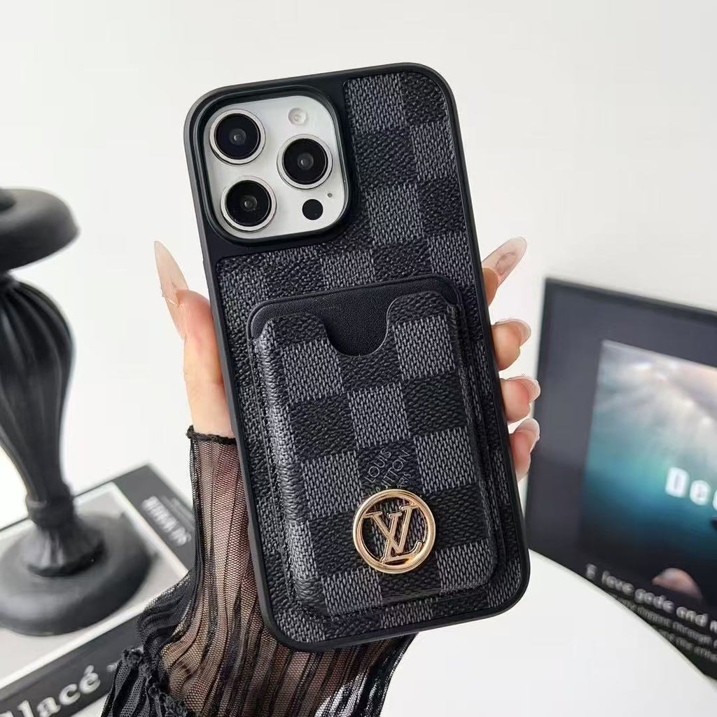 Letter Card Holder Galaxy Case For Samsung