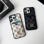 Letter Card Holder Phone Case For iPhone