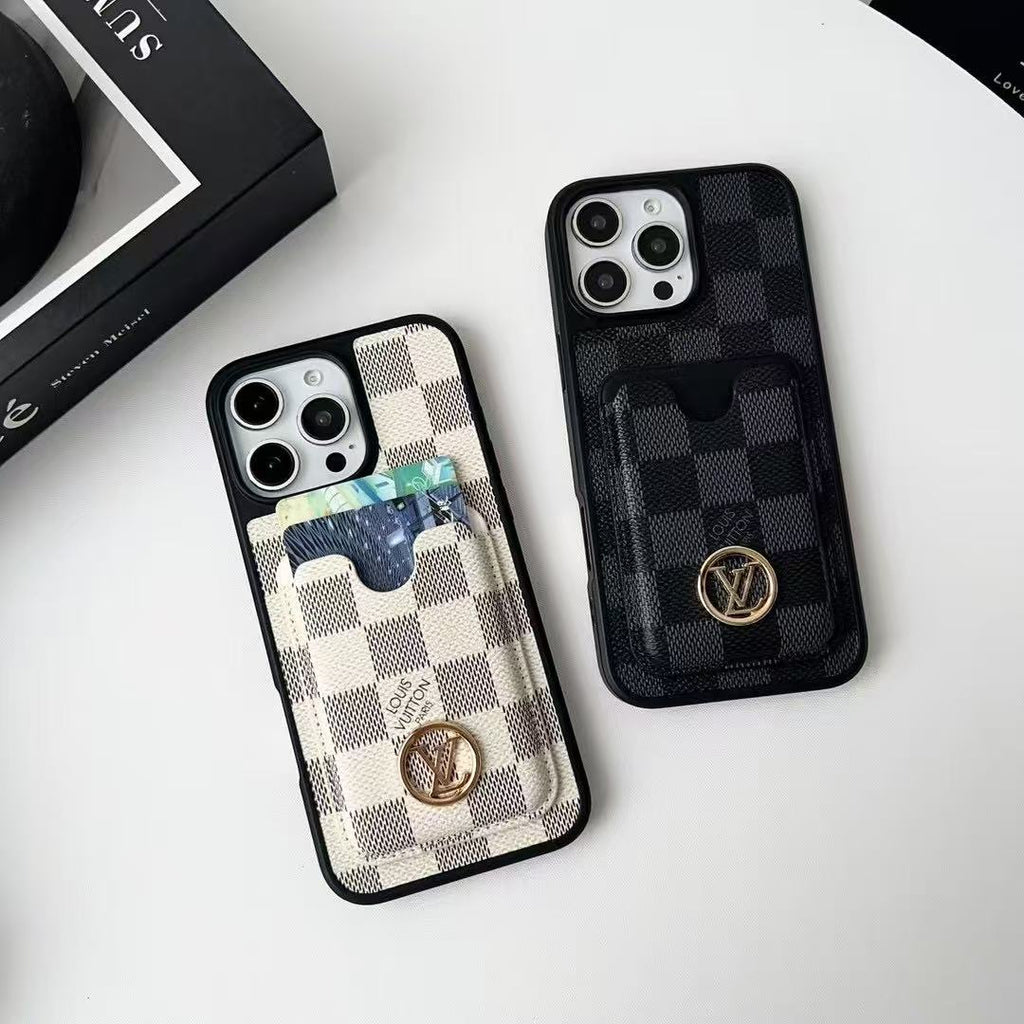 Letter Card Holder Galaxy Case For Samsung