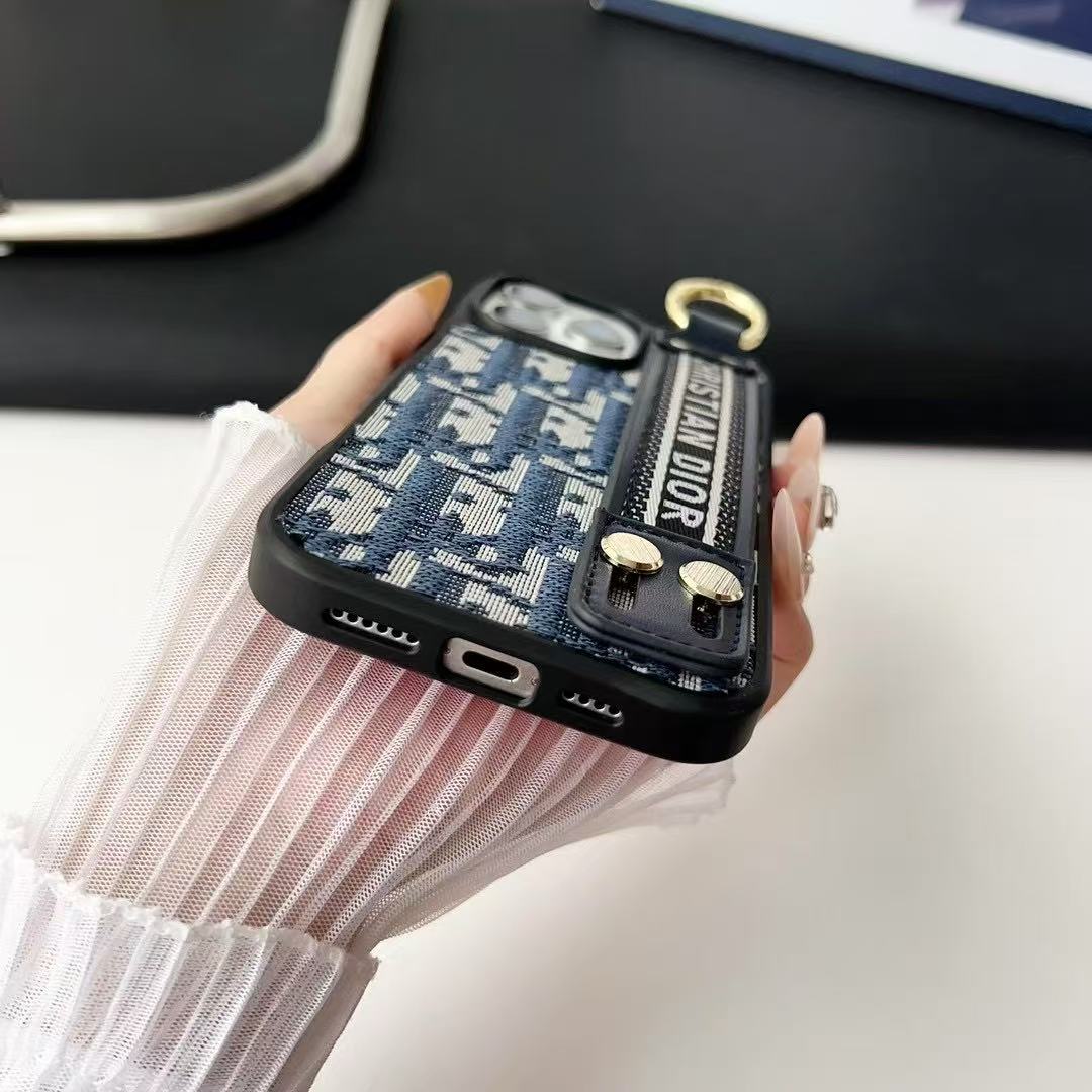 Custodia per telefono Glamour Black per iPhone