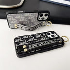 Glamouröse schwarze Handyhülle für iPhone