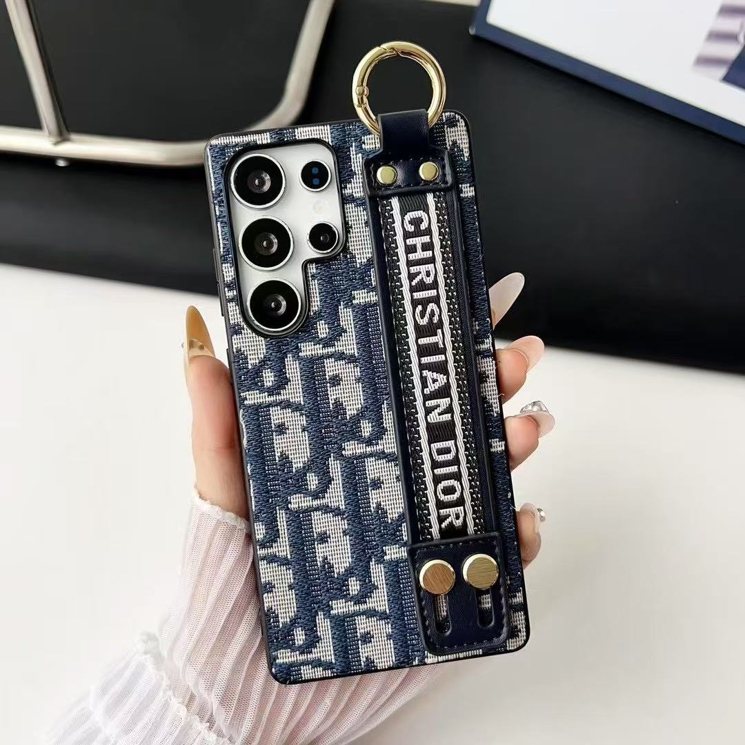 Embroidery Wristband Galaxy Case For Samsung