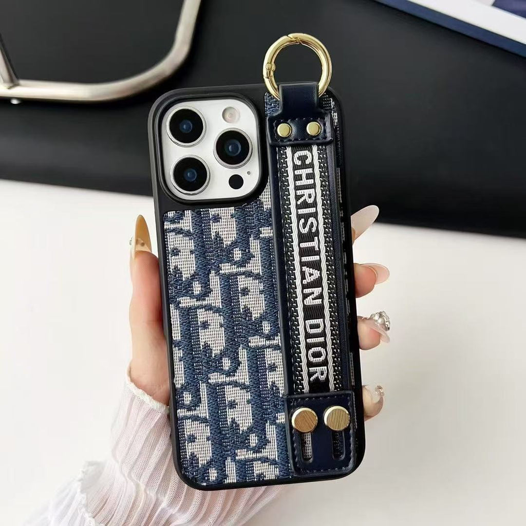 Glamouröse schwarze Handyhülle für iPhone