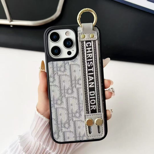 Glamouröse schwarze Handyhülle für iPhone