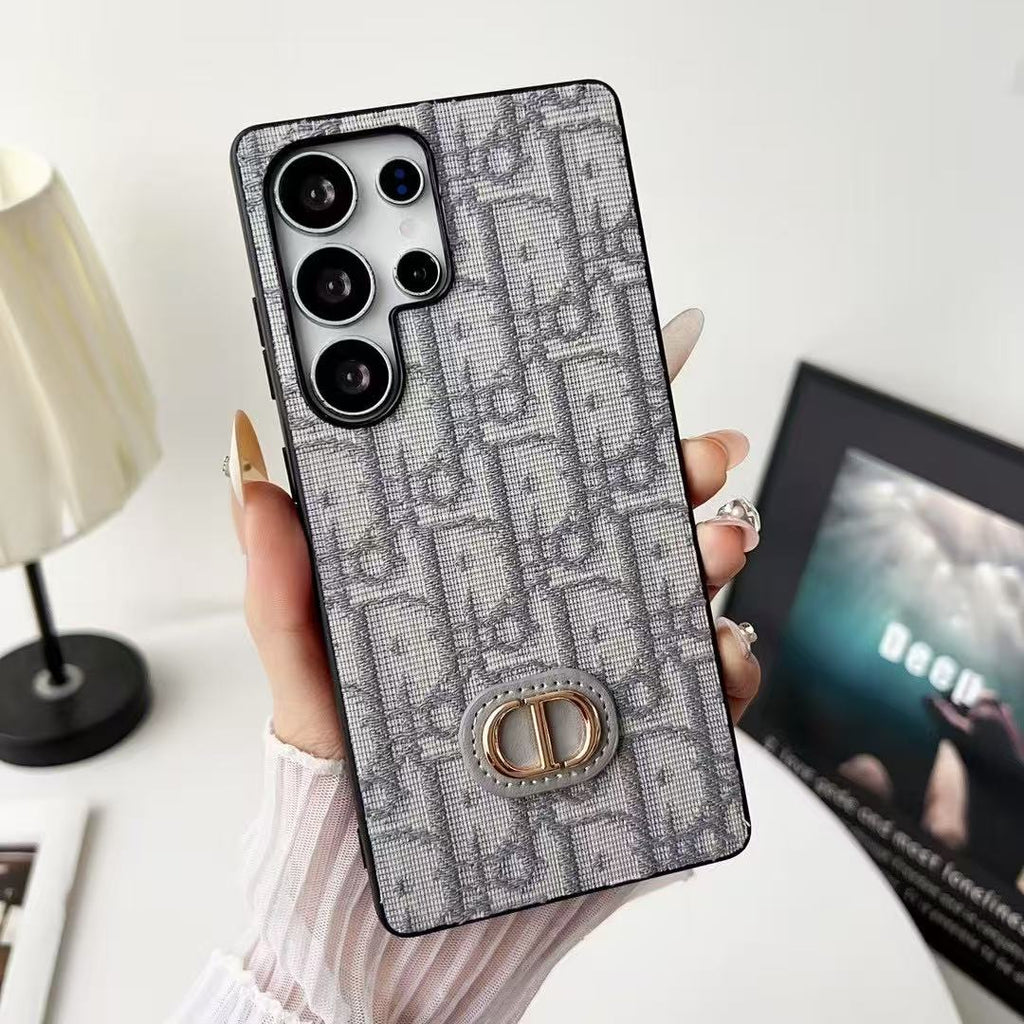 Classic Embroidery Galaxy Case For Samsung