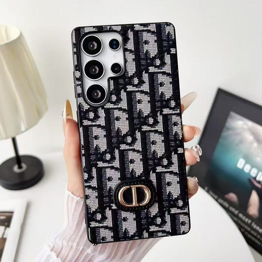 Classic Embroidery Galaxy Case For Samsung