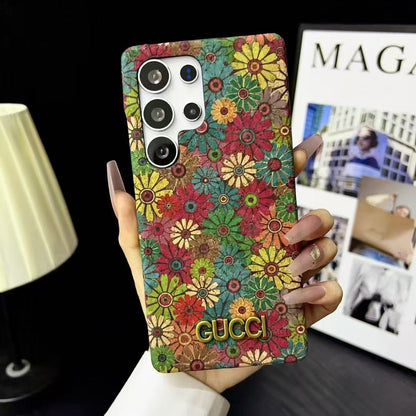 Trendy Flowers Style Galaxy Case For Samsung