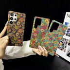 Trendy Flowers Style Galaxy Case For Samsung