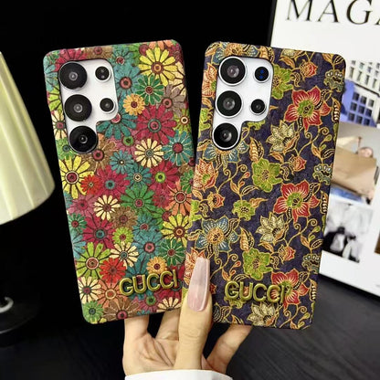 Trendy Flowers Style Galaxy Case For Samsung