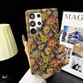 Trendy Flowers Style Galaxy Case For Samsung