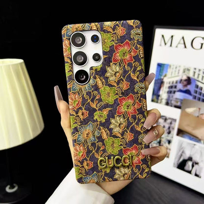 Trendy Flowers Style Galaxy Case For Samsung
