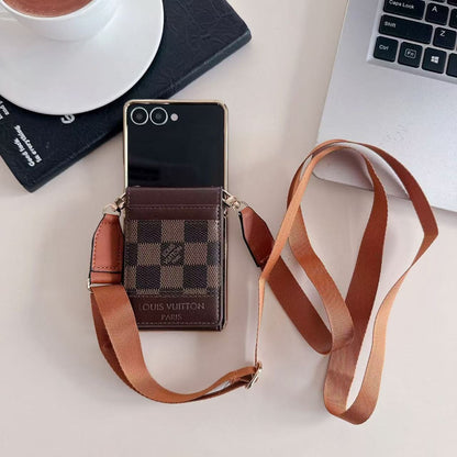 Letter Holster Card Wallet Case For Samsung
