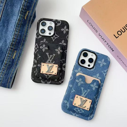 Cowboy Card Holder Phone Case For iPhone
