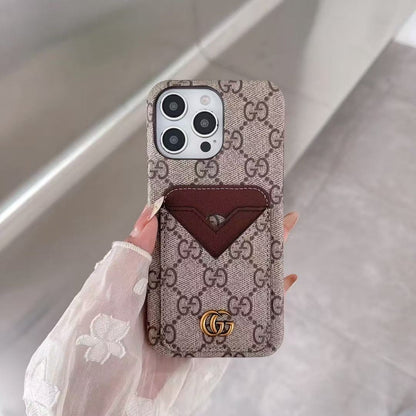 Full Card Holder Phone Case For iPhone
