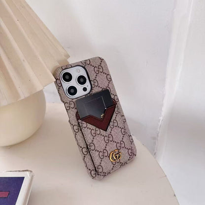 Full Card Holder Phone Case For iPhone